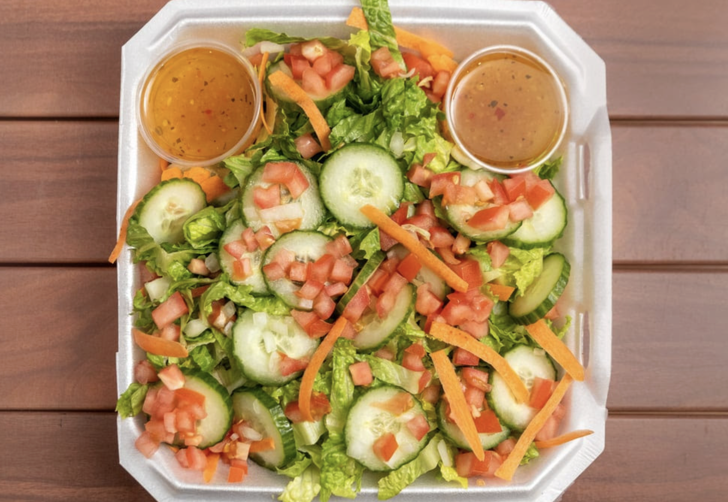 Fresh garden salad